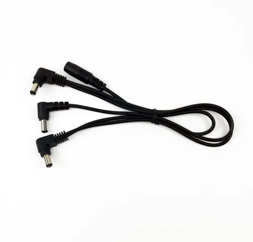 Vista 8 de Cable de alimentación de cadena margarita de 3 maneras DC para adaptador de fuente de alimentación de pedal de guitarra