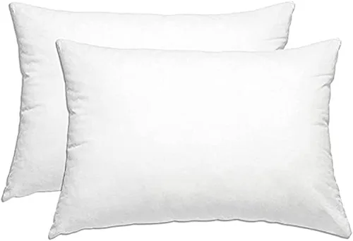 Vista 3 de Protector de almohada de alta calidad: fundas de almohada blancas, funda de almohada de plumas y funda de almohada de mezcla de algodón, protectores