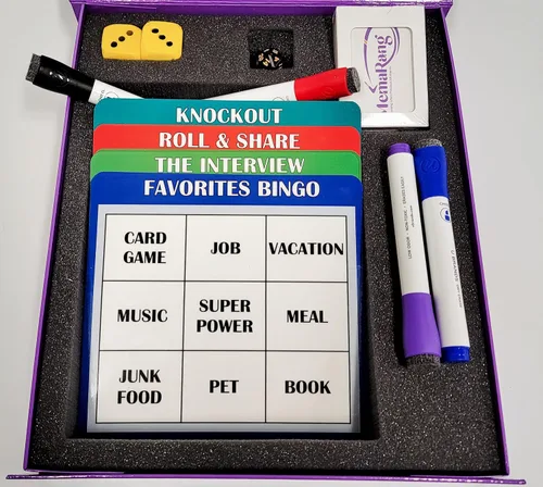 Vista 7 de MemaRang - Kit de juego para personas mayores, edición para abuelos, más de 7 juegos que lo hacen ideal para abuela, regalos para abuelos