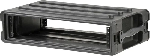 Vista 6 de SKB Estante poco profundo moldeado por roto; duradero, apilable, resistente al agua y resistente a los impactos para músicos, DJs y profesionales