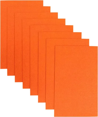 Vista 9 de Jtnohx - Fieltro rígido, hojas de fieltro de 2 mm de grosor para manualidades, cuadrados de tela de fieltro dura de 20,3 x 30,5 cm, 8 piezas