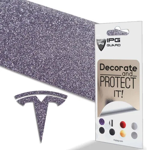 Vista 48 de IPG Compatible con Tesla Modelo 3 Juego de calcomanías (Set de 9 logotipos) Adhesivos para personalizar tu vehículo