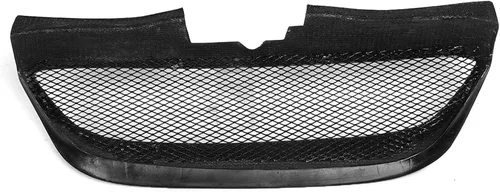 Vista 7 de Parrilla de malla de parachoques delantero para Hyundai Genesis Coupe 2008-2012 fibra de carbono negra