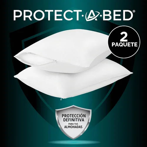 Vista 6 de Protect-A-Bed AllerZip - Protectores de almohada impermeables, estándar (paquete de 2)
