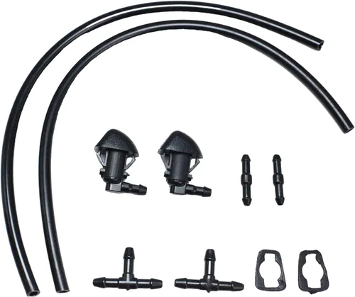 Vista 2 de Boquilla de chorro de líquido para limpiaparabrisas delantero 76810-SZA-A01ZA compatible con Honda Pilot 2009-2015