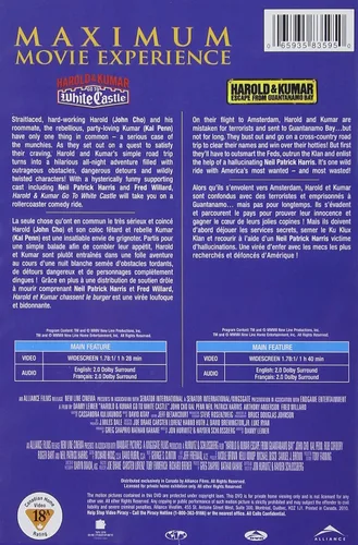 Vista 2 de Harold & Kumar Go To White Castle Harold & Kumar Escape From Guantanamo Bay