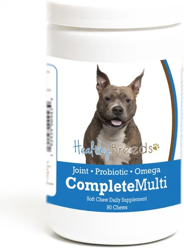 Vista 254 de Healthy Breeds Affenpinscher todo en uno multivitamínico suave masticable 60