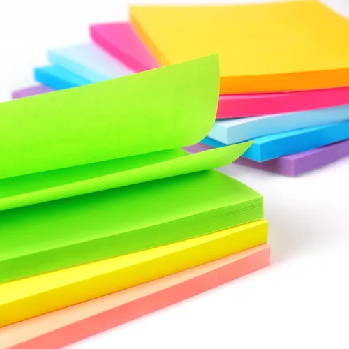 Vista 6 de Winner Aura Sticky Notes - Almohadillas autoadhesivas de colores brillantes de 3 x 5 pulgadas, 8 paquetes de 400 hojas Bloc de notas autoadhesivo