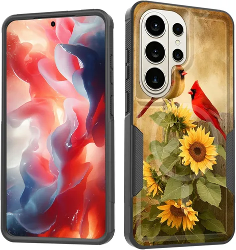 Vista 150 de Funda magnética para Galaxy A16 5G, [compatible con MagSafe] [protección contra caídas de grado militar] Funda resistente a prueba de golpes
