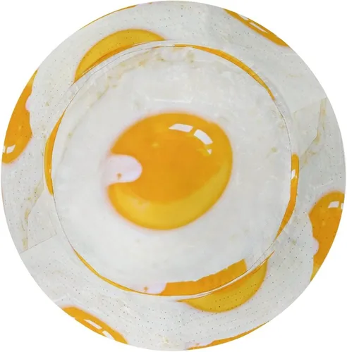 Vista 5 de Sombreros de cubo de maíz dorado unisex de algodón lavado ligero al aire libre verano playa sombreros hombres mujeres cubo sombrero para viajes