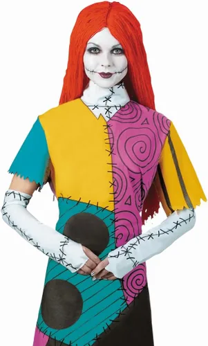 Vista 2 de Disfraz de Sally, traje clásico oficial de Disney Nightmare Before Christmas