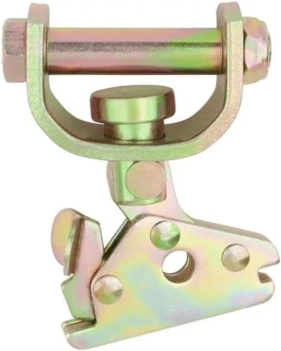 Vista 3 de Mytee Products E Track - Montaje giratorio de rodillo de pista - Capacidad de 3300 libras - Accesorios de riel de amarre de riel de amarre de riel E