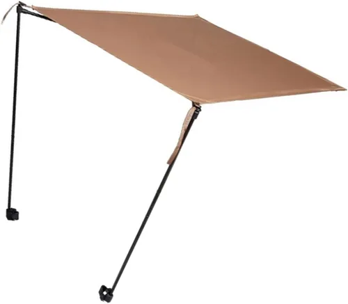 Vista 3 de Silla de camping plegada, silla portátil, sombrillas compactas, refugios para el sol, silla para camping, playa, pesca