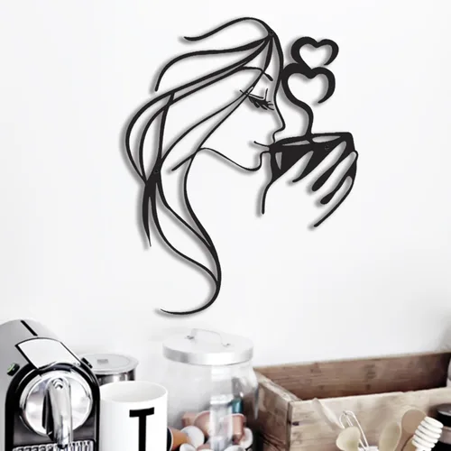 Vista 9 de LIYAOLI Arte de Pared de Metal Negro Relajante, Letrero de Relajación Moderno Decoración de Letras para Baño, Letrero Decorativo de 3D en Metal