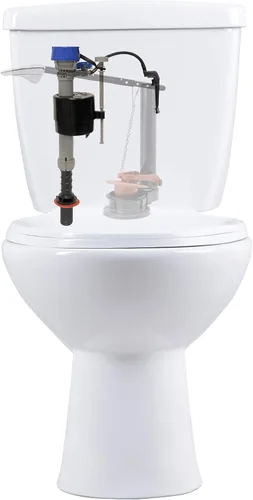Vista 4 de Fluidmaster 400H-002 Válvula de llenado universal Performax para inodoro, de alto rendimiento, control de agua para tanque y taza, 1 paquete