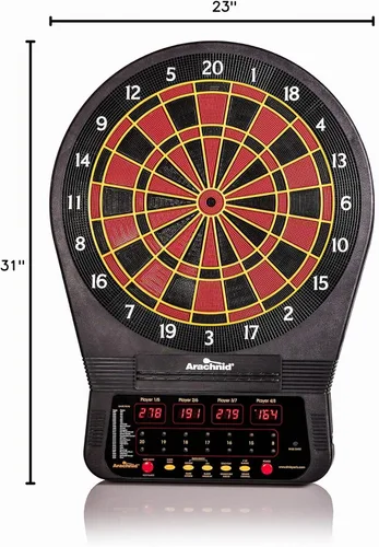 Vista 9 de Arachnid Cricket Pro Tournament-Quality Electronic Dartboard up to 40 Games and 315 Variations (Including Popular Cricket Modes)