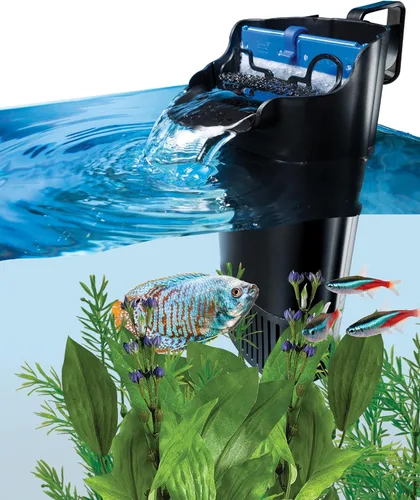 Vista 6 de Cartuchos de filtro Tetra Whisper Bio-Bag para acuarios, filtro grande para peces de agua dulce y marina, elimina olores y decoloración, fácil