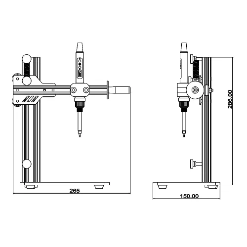 Vista 6 de Máquina de Prensado de Calor Vertical 3DZWMAN, Herramienta de Inserción de Conjunto de Calor, Insertos de Latón para Impresión 3D, Punta