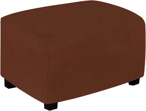 Vista 155 de Easy-Going Funda Elástica para Otomana Taburete de Almacenamiento Plegable Protector de Muebles Funda Rectangular Suave con Parte Inferior Elástica