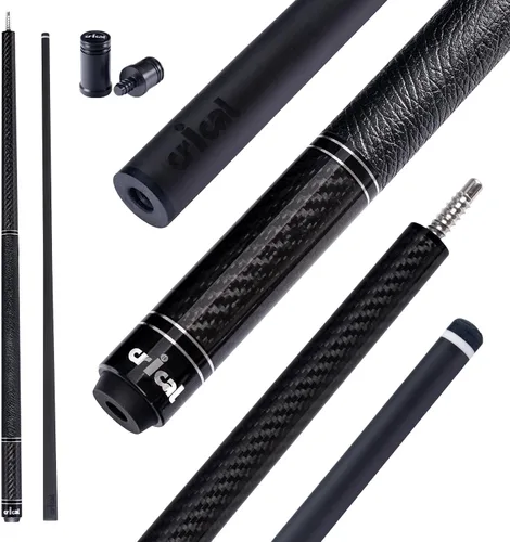 Vista 10 de CRICAL Carbon Fiber Pool Cue Stick, Professional Low Deflection Cue