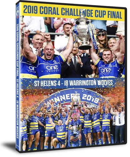 Vista 2 de 2019 Coral Challenge Cup Final St Helens v Warrington Wolves DVD