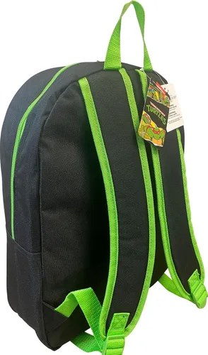 Vista 4 de Ruz Mochila escolar de 15 pulgadas con licencia para niños, Varios colores, Tortugas Ninja
