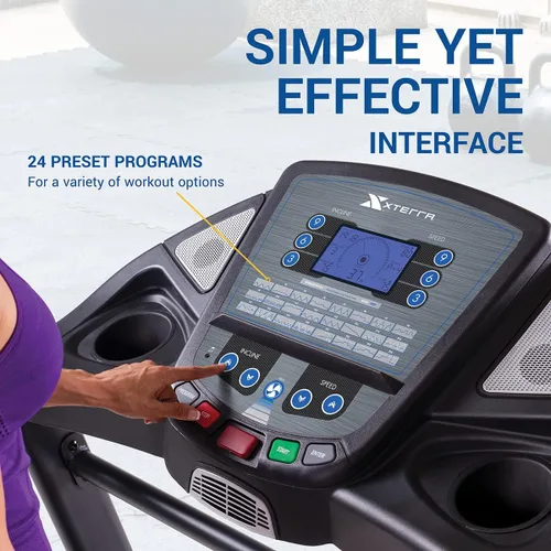 Vista 2 de XTERRA Cinta de correr plegable de fitness