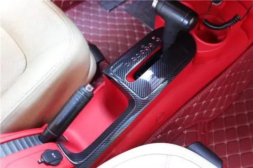 Vista 7 de HIGH FLYING Para Volkswagen New Beetle 2003-2010 Accesorios para el interior del automóvil, kit de panel de engranajes de la consola, cubierta ABS