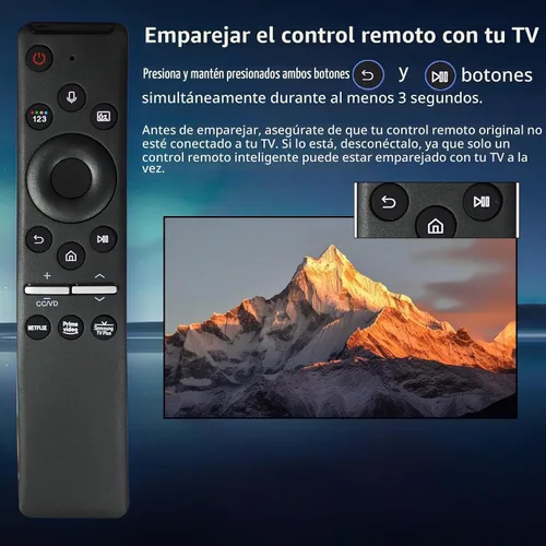Vista 6 de RIVIERA - Remoto de repuesto para Samsung LED QLED UHD TV 2015 ~ 2026