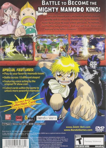 Vista 2 de Zatchbell Mamodo Battles - PlayStation 2