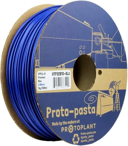 Vista 11 de Protopasta Filamento para Impresora 3D Filamento PLA 1.75mm Oro Polvo de Brillo HT PLA Carrete de 500g