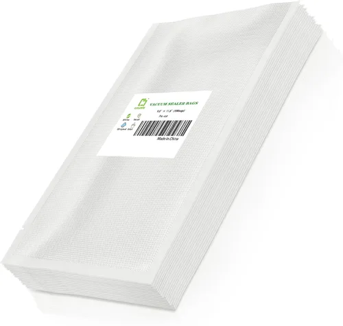 Vista 9 de CANLENPK - Bolsas de sellado al vacío de 3.5 x 4.7 pulgadas, bolsa selladora al vacío de alimentos pequeños, sellado de comida, aperitivos, frutas