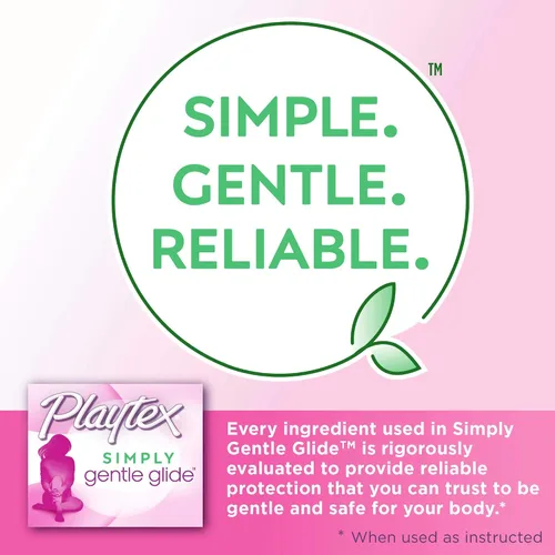Vista 7 de Playtex Tampones Gentle Glide, ultra absorbencia sin perfume, 36