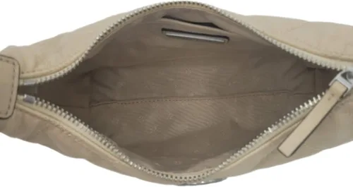 Vista 3 de Tory Burch 87870 Willa New Cream with Silver Hardware - Bolso con asa superior para mujer Crema