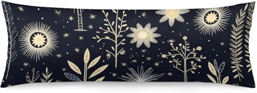 Vista 13 de Funda de almohada corporal de pulpo con barco, vela vieja en olas del océano, funda de almohada corporal de 20 x 54 pulgadas, funda de almohada