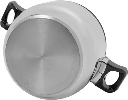 Vista 7 de Olla a presión de acero inoxidable, olla a presión, 11.6 cuartos de galón, 60 Kpa, compatible con estufas eléctricas, inducción y estufas de gas