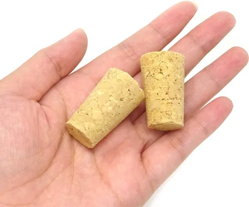 Vista 3 de Honbay Tapón de madera cónica de madera blanda natural 10PCS