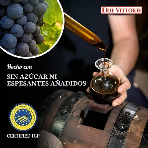 Vista 4 de Due Vittorie Vinagre Balsámico Oro de Módena. Puntuación más alta del Consorcio de Módena: 8.45 fl oz / 8.5 fl oz