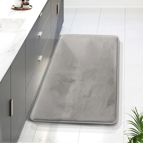 Vista 82 de Clara Clark tapete para baño, regadera o tina, de gomaespuma, negro, antiderrapante Camel Oro