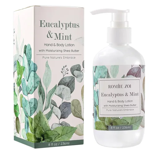 Vista 12 de ROMIIE ZOI Loción diaria para manos y cuerpo con manteca de karité hidratante - Jardín de primavera con aroma a felicidad botánica - 236 ML / 8 FL OZ