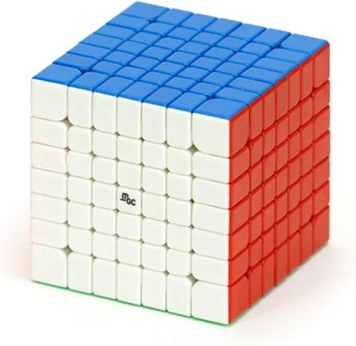 Vista 2 de Cuberspeed YJ MGC 7x7 M Cubo de velocidad sin pegatinas MGC magnético 7x7x7 Cubo Puzzle
