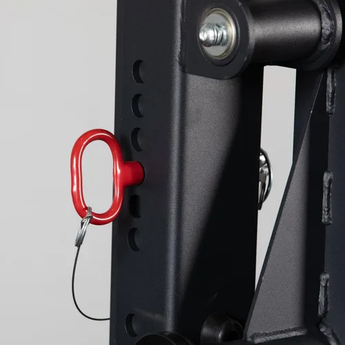 Vista 8 de Titan Fitness Máquina de cuello de montaje en rack, velocidad de carga de placa de 110 libras, compatible con bastidores de la serie T-3, X-3 y TITAN