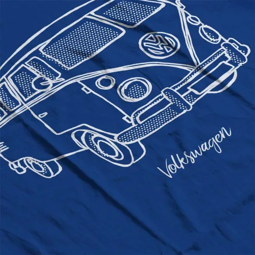 Vista 5 de Volkswagen Camper Doodle - Camiseta para hombre