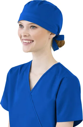 Vista 11 de WonderWink Gorra médica unisex Vino