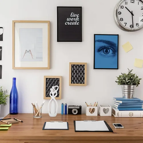 Vista 6 de HOMSFOU Figura de decoración para el hogar, personajes, figura de beso, estilo de escritorio, adorno de aniversario, decoración de mesa, estante
