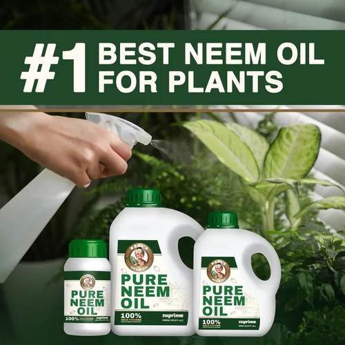 Vista 5 de Aceite de Neem Puro de Nani's para Plantas Concentrado - Diluir para Usar como Spray de Aceite de Neem Orgánico para Plantas, Uso Exterior e