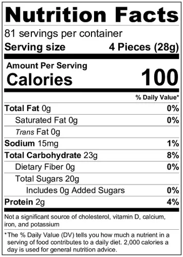 Vista 2 de Caramelos de gomitas de cerezas gemelas ácidas, 2.2 libras