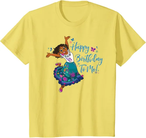 Vista 3 de Disney Camiseta Encanto Mirabel Madrigal ¡Feliz cumpleaños a mí! Negro
