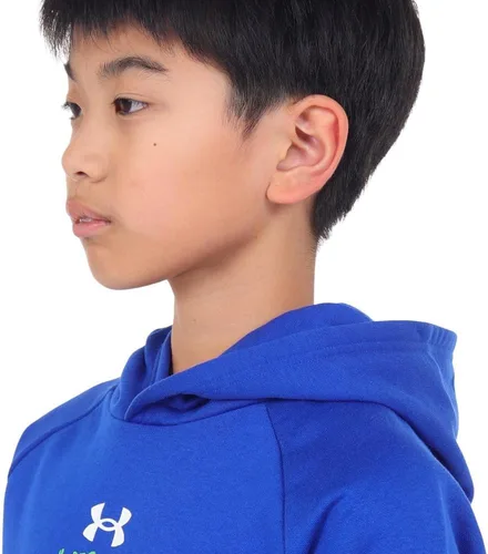 Vista 5 de Under Armour Sudadera con capucha Rival de forro polar para niños