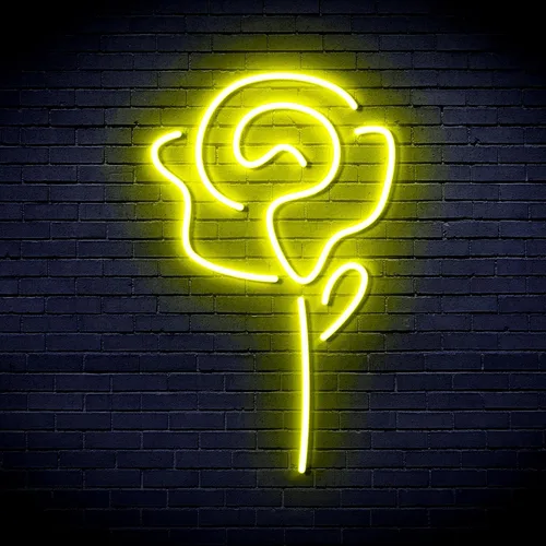 Vista 12 de ADVPRO Rose Flex Silicone LED Neon Sign - Blue - st16s32-fnu0034-b